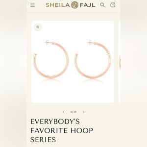Sheila Fajl Everyone’s Favorite Hoop Earrings